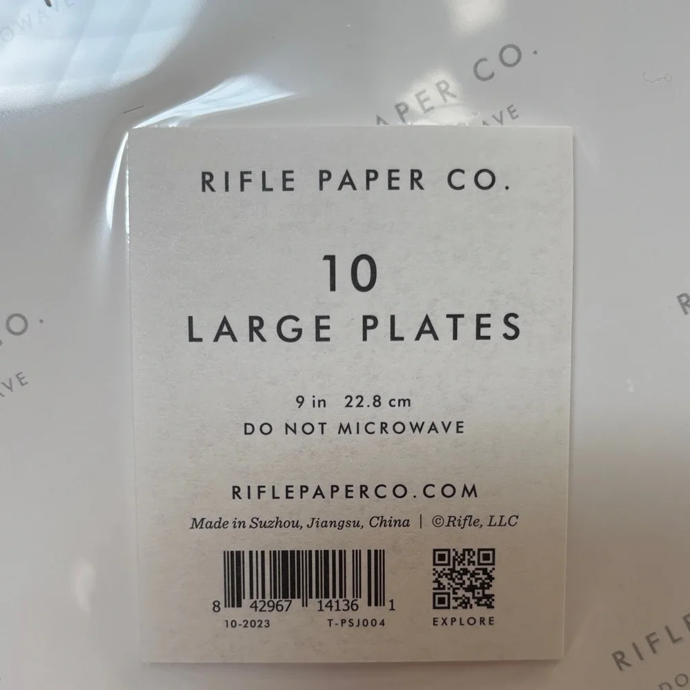 Rifle Paper Co. charming plates